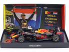 Max Verstappen Red Bull RB16B #33 vinder Abu Dhabi formel 1 Verdensmester 2021 1:18 Minichamps