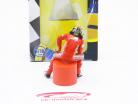 Fernando Alonso driver figure formula one 2012 sitting 1:18 TopMo
