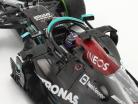 L. Hamilton Mercedes-AMG F1 W12 #44 100 GP sejr Sotchi formel 1 2021 1:18 Minichamps