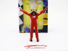 Fernando Alonso driver figure formula one 2012 standing finger 1:18 TopMo