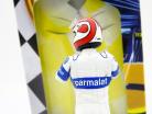 Nelson Piquet driver figure formula one standing Ready to Race 1:18 TopMo