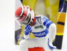 Nelson Piquet driver figure formula one sitting 1:18 TopMo
