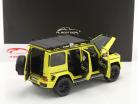 Brabus G klasse Mercedes-Benz AMG G63 2020 gul / sort 1:18 Almost Real