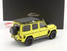 Brabus G klasse Mercedes-Benz AMG G63 2020 gul / sort 1:18 Almost Real