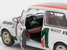 Autobianchi A112 Abarth Alitalia Rallye Set 1980 Blanco 1:18 Solido