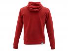 Porsche Kapuzenpullover Pleuel bordeauxrot