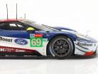 Ford GT #69 24h LeMans 2018 Briscoe, Westbrook, Dixon 1:18 Ixo
