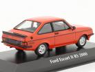 Ford Escort MK II RS 2000 year 1976 red 1:43 Minichamps