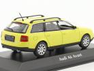 Audi A6 Avant year 1997 yellow 1:43 Minichamps