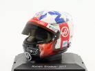 Romain Grosjean #8 Haas Formel 1 2017 Helm 1:5 Spark Editions