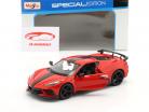 Chevrolet Corvette Stingray Coupe year 2020 red / black 1:24 Maisto