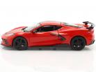 Chevrolet Corvette Stingray Coupe Byggeår 2020 rød / sort 1:24 Maisto