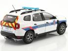Dacia Duster Ph.2 Police Municipale 2021 weiß / blau 1:18 Solido