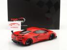 Chevrolet Corvette C8 Z06 建設年 2023 トーチレッド 1:18 TrueScale