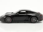 Porsche 911 (992) Carrera 4S Byggeår 2019 sort 1:24 Welly