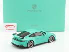 Porsche 911 (992) GT3 Baujahr 2022 mintgrün 1:18 Spark
