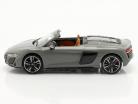 Audi R8 Spyder Performance V10 year 2021 grey 1:64 KengFai
