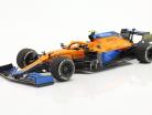 Lando Norris McLaren MCL35M #4 2nd Italian GP formula 1 2021 1:18 Minichamps