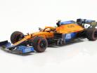 Lando Norris McLaren MCL35M #4 Pole Position Russian GP formula 1 2021 1:18 Minichamps
