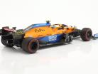 Lando Norris McLaren MCL35M #4 Pole Position Russian GP formula 1 2021 1:18 Minichamps