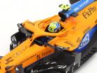 Lando Norris McLaren MCL35M #4 Pole Position Russian GP formula 1 2021 1:18 Minichamps