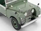Land Rover 80 RHD open blue green 1:12 Schuco