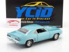 Chevrolet Camaro RS 350 Hardtop year 1969 light blue 1:18 GMP