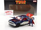 Dodge Challenger SRT Hellcat Film: Thor med figur Thor 1:24 Jada Toys
