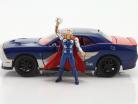 Dodge Challenger SRT Hellcat Filme: Thor com figura Thor 1:24 Jada Toys