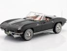 Chevrolet Corvette Stingray Cabriolet Baujahr 1963 schwarz 1:18 Norev
