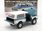 Chevrolet K5 Blazer Offroad Version Baujahr 1972 weiß / blau 1:18 GMP