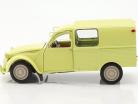 Citroen 2CV Fourgonnette AK350 建設年 1966 pastis 黄 1:18 Norev
