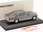 Mercedes-Benz 560 SEC (C126) Byggeår 1986 antracitgrå metallisk 1:43 Minichamps