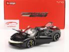 Ferrari SF90 Spider Assetto Fiorano Baujahr 2021 schwarz / weiß 1:18 Bburago