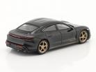 Porsche Taycan Turbo S LHD volcano grey metallic 1:64 TrueScale