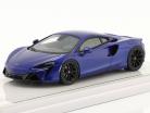 McLaren Artura ano de construção 2021 vulcão azul 1:43 TrueScale