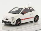Fiat-Abarth 595 Bouwjaar 2020 wit 1:43 TrueScale