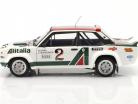 Fiat 131 Abarth #2 4th Rallye Monte Carlo 1978 Röhrl, Geistdörfer 1:18 Kyosho