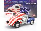 Hemi Gasser Patriot year 1940 white / red / blue 1:18 GMP
