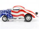 Hemi Gasser Patriot year 1940 white / red / blue 1:18 GMP