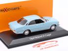 Opel Rekord D Coupe 建設年 1975 ライトブルー 1:43 Minichamps
