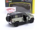 Land Rover Defender 110 Byggeår 2022 lysegrøn metallisk 1:24 Bburago