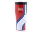 Porsche Martini Racing thermal mug white / blue / red