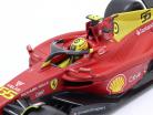 Carlos Sainz Jr. Ferrari F1-75 #55 4 italiensk GP formel 1 2022 1:18 Bburago