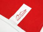 Michael Schumacher T-shirt heeft het logo rood wit maat M medium