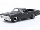 Chevrolet El Camino 1967 Fast X (Fast & Furious 10) 1:24 mattschwarz Jada Toys