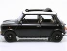 Mini Cooper con tetto apribile nero metallico / bianco RHD 1:12 KK-Scale