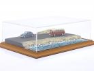 Hoge kwaliteit Acryl Showcase met Diorama grondplaat Ocean Drive 1:24 / 1:18 Atlantic