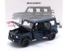 Mercedes-Benz clase g (W463) Año de construcción 2020 azul metálico 1:18 Minichamps