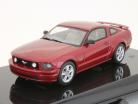 Ford Mustang GT 2005 год ярко-красный / ярко-красный 1:43 AutoArt